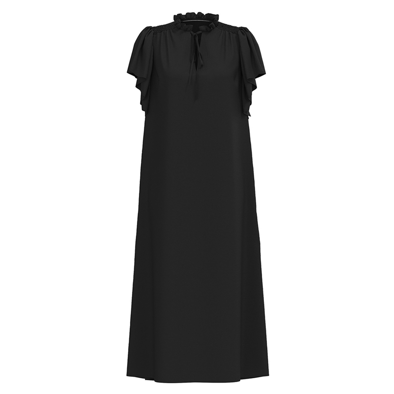 Co\'Couture HeraCC SS Frill Dress Black