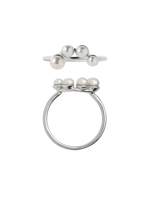 Stine A Pearl Berrie Ring Silver