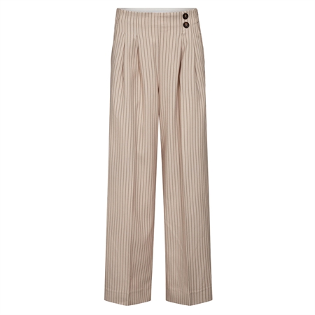 Co'Couture SalvieCC Pleat Pant Bone