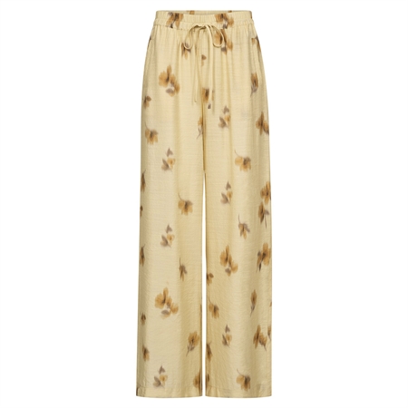 Co'Couture MylaCC Flower Pant Pale Yellow