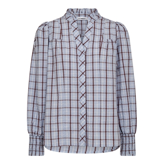 Co'Couture MileyCC V-Shirt Pale Blue