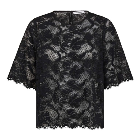 Co'Couture LannyCC Lace Blouse Black