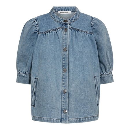 Co'Couture AsjaCC Denim Blouse Denim Blue