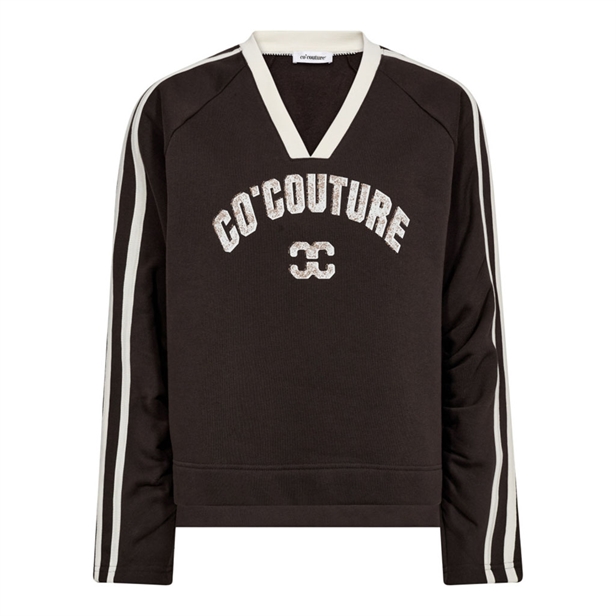 Co\'Couture BatuCC Coco V-Sweat Dark Brown