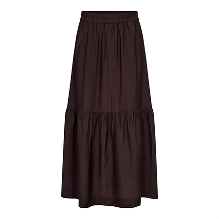 Co'Couture HeraCC Gypsy Skirt Dark Brown