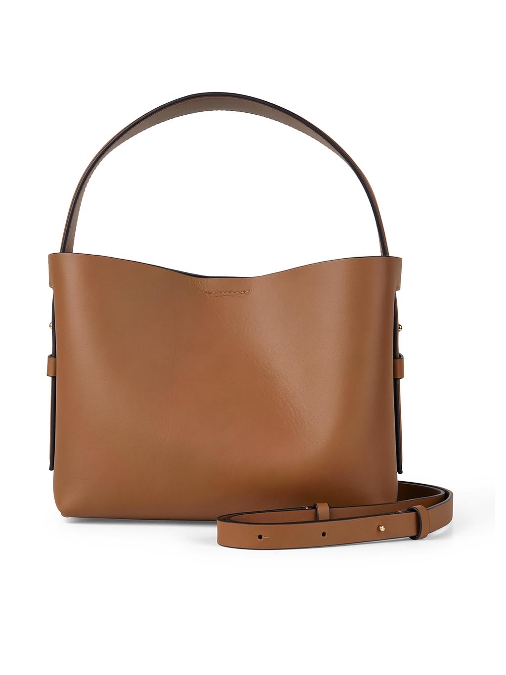 Downtown Transportere Med andre ord Second Female Leata Leather Bag Breen