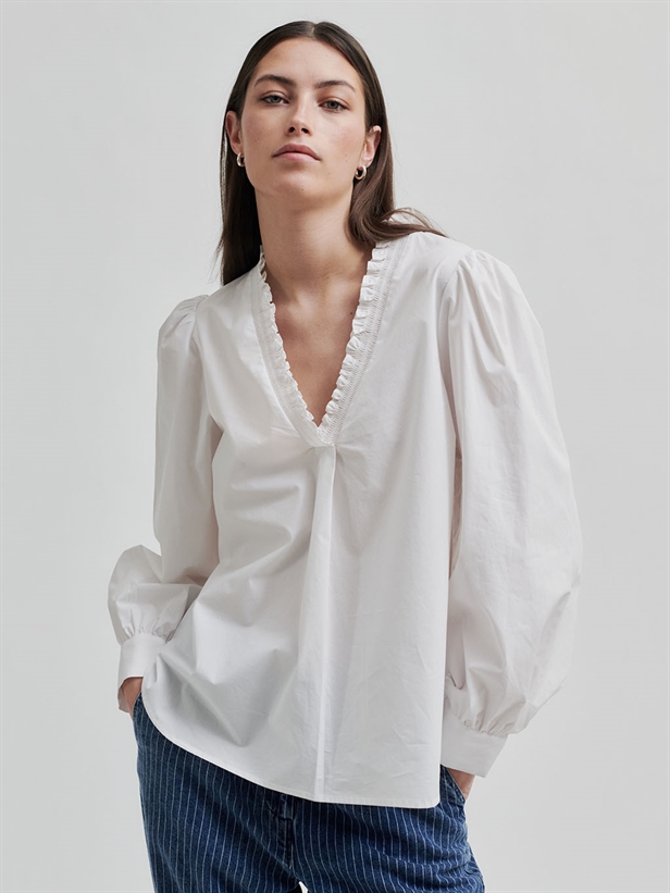 Second Female Calico Blouse White