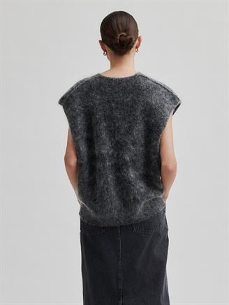 Second Female Camryn Knit Vest Volcanic Ash