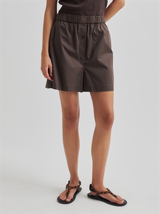 Second Female Cimone Shorts Chocolate Brown