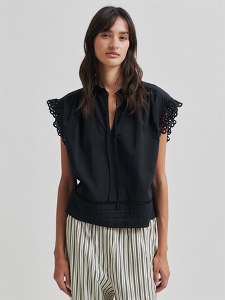 Second Female Limona Top Black