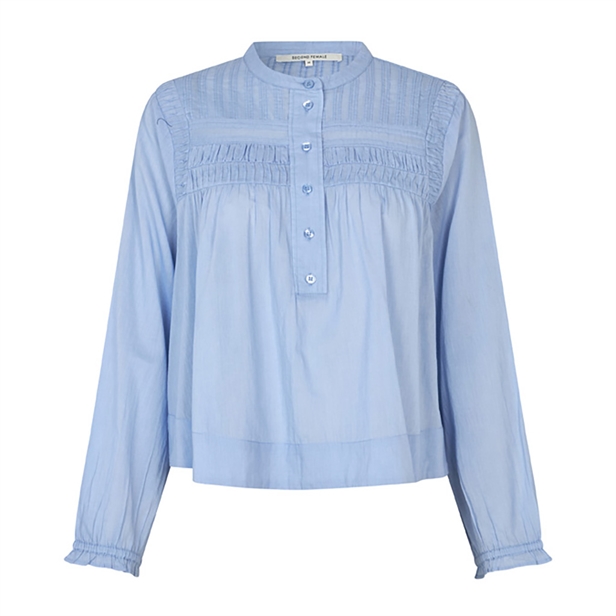 Second Female Maise Blouse Brunnera Blue
