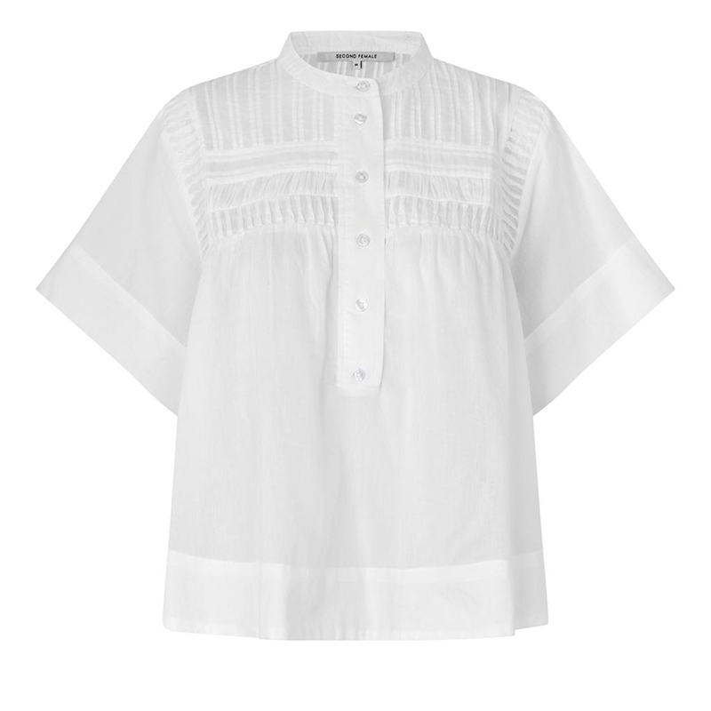 Second Female Maise SS Blouse White