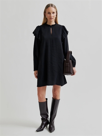 Second Female Terra Frill Dress Black