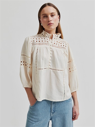 Second Female Brunie Blouse Ecru