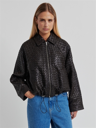 Second Female Vermont Leather Jacket Chocolate Torte