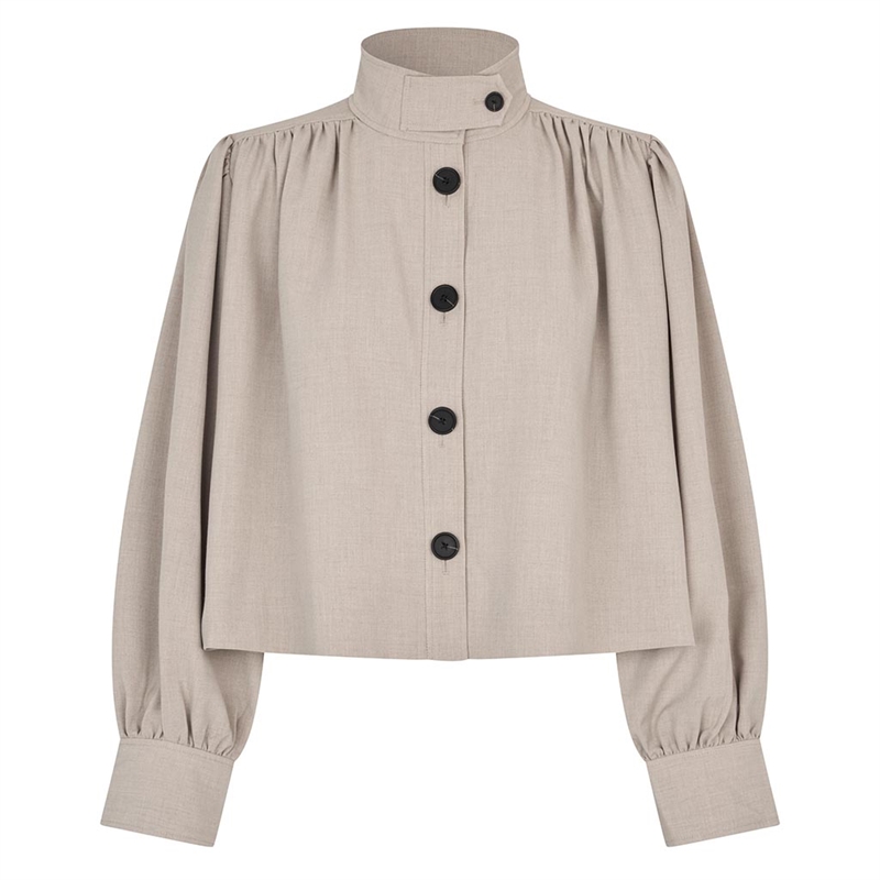 Second Female Zoie Jacket Light Beige Melange