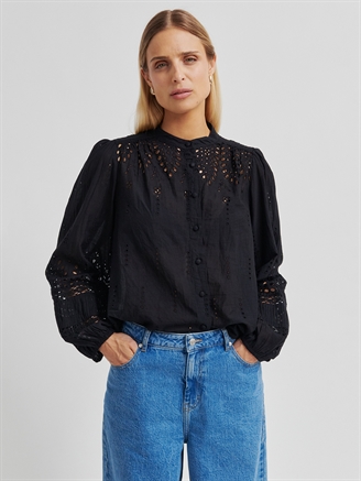 Second Female Camil Shirt Black