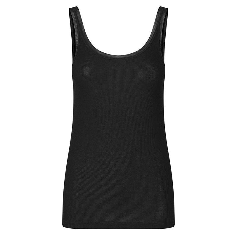 Second Female Emilia Tank Top Black