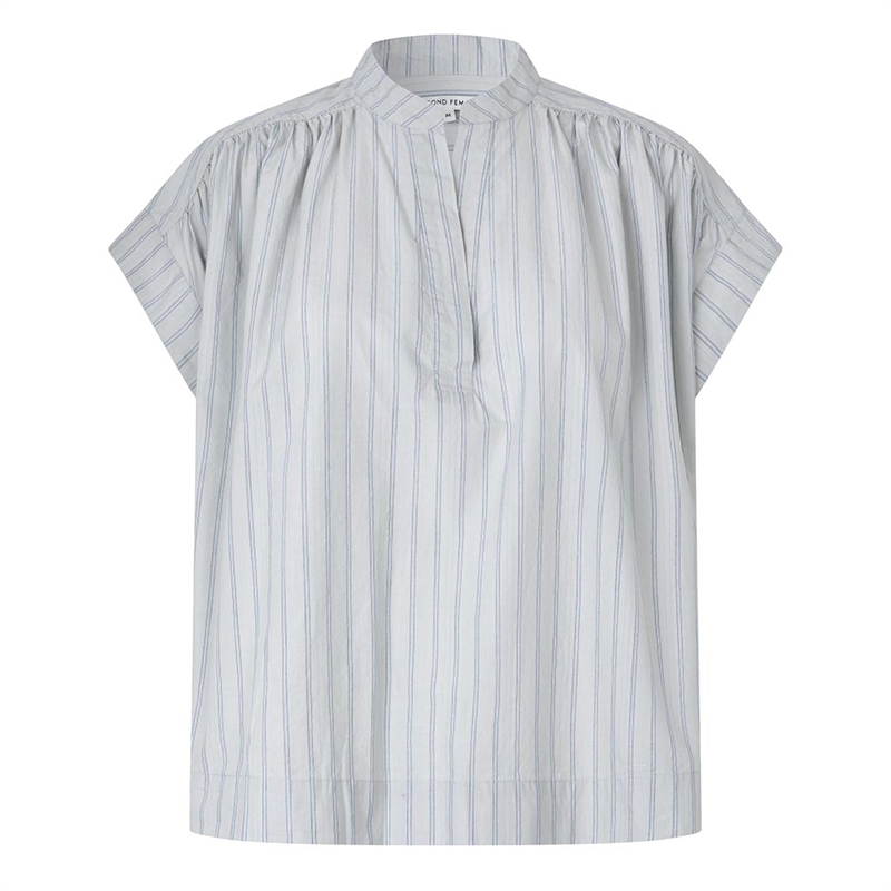 Second Female Sarisa Top Cashmere Blue