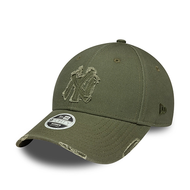 New Era WMNS Distressed 9FORTY New York Yankees - Green