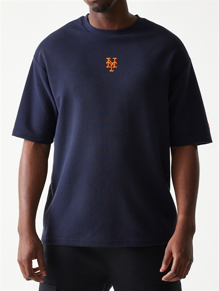New Era MLB Waffle OS Tee New York Mets - Navy