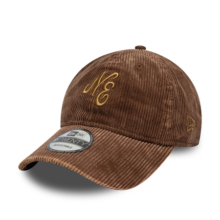 New Era Washed Cord 9TWENTY Newera - Brown