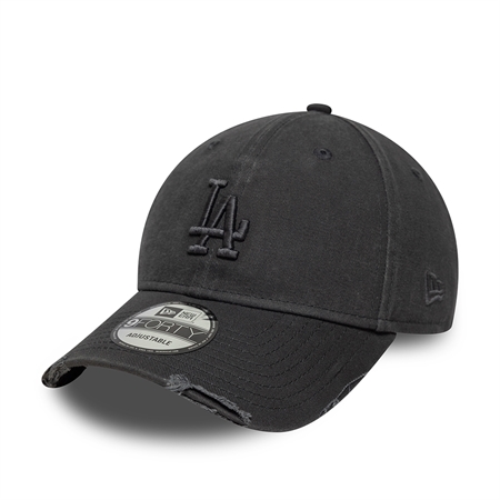 New Era Wash Distress 9FORTY LA Dodgers - Stone Grey