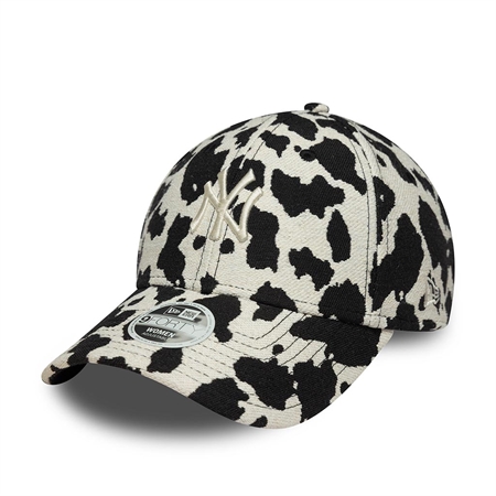 New Era WMNS Cow Midi 9FORTY New York Yankees - Black