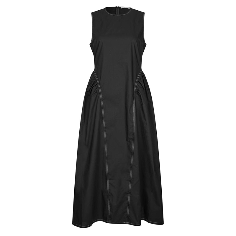 Second Female Larkini Sculptured Dress Black