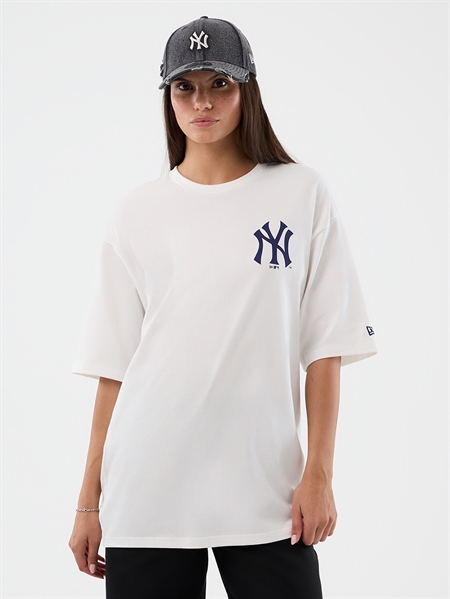 New Era MLB CAP GRPHC OS Tee New York Yankees - White