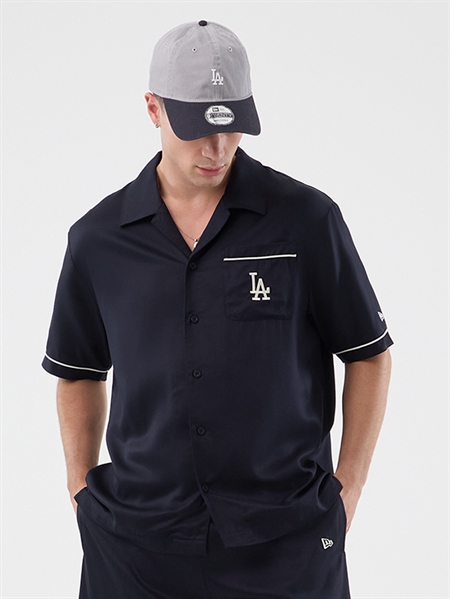 New Era MLB GRPHC Revere Shirt LA Dodgers - Navy