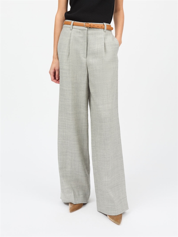 Skall Studio Thom trousers Light grey mélange