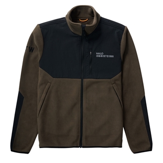 HALO Blocked Zip Fleece Major Brown