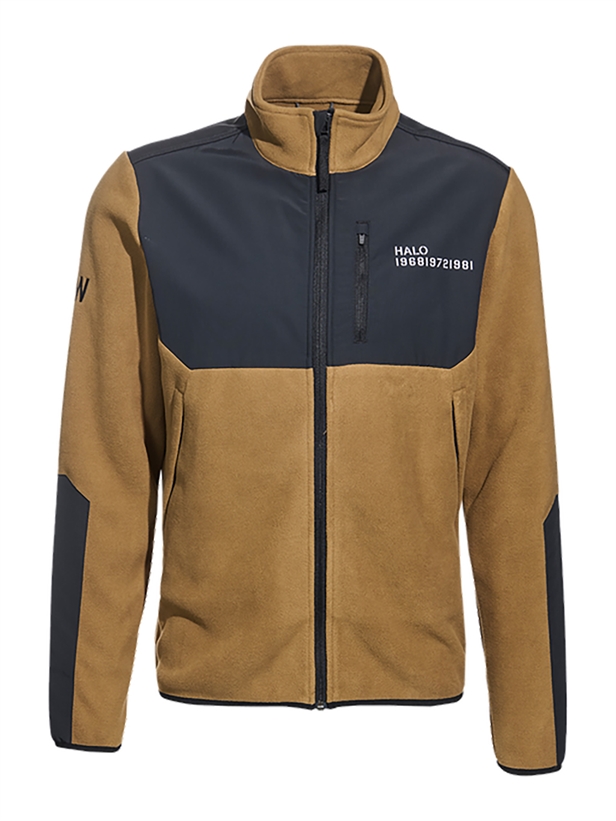 HALO Blocked Zip Fleece 8158 Kangaroo