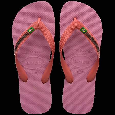 Havaianas Brasil Logo Chiffon Rose