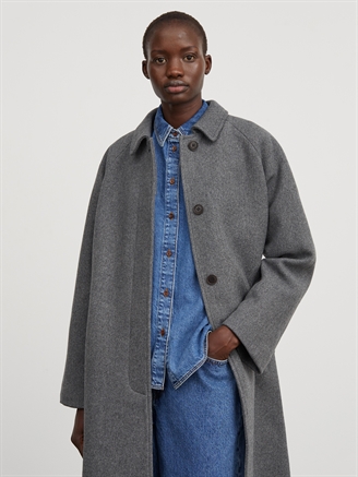 Skall Studio Mary coat Grey structure