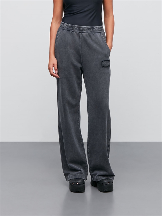 Mads Nørgaard Compact Cotton Lotti Pants Asphalt