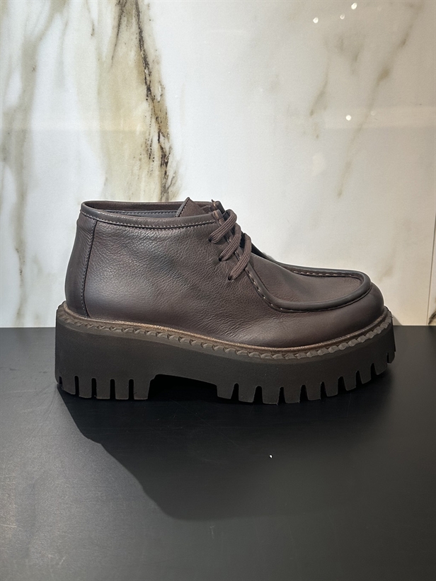 Lofina 8701 Shoes Gasoline chocolate