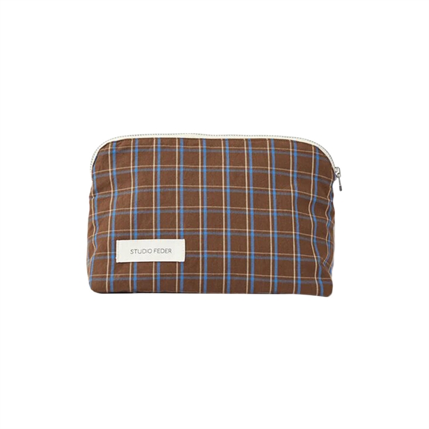 Studio Feder Celia Mini Toiletry Bag Chestnut