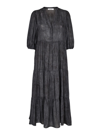 Co'Couture ColdCC Dye Floor Dress Dark Grey