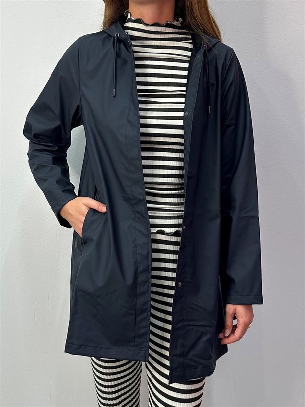 Rains A-Line W Jacket Navy