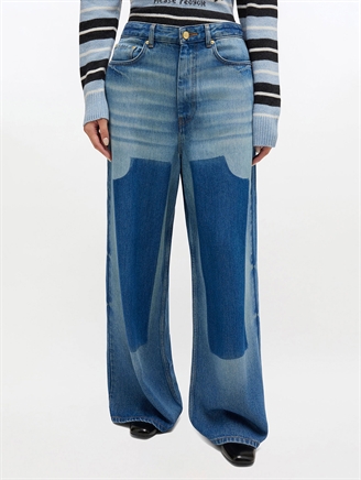 Ganni Light Weight Denim Baggy Tint Wash