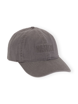 Ganni A5270 Cap Hat Frost Gray