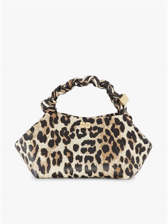 Ganni A6494 Ganni Bou Bag Small Print Leopard