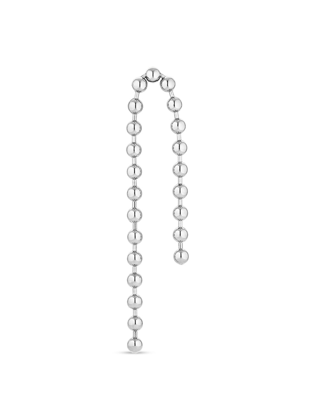 Jane Kønig Atomic Double Chain Stud (Left) Silver