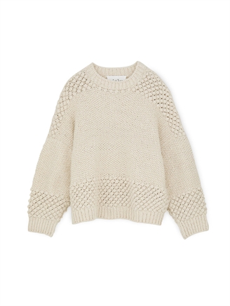 Aiayu Daniela Wool Sweater Pure Ecru