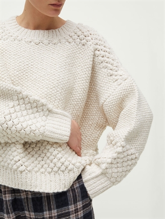 Aiayu Daniela Wool Sweater Pure Ecru