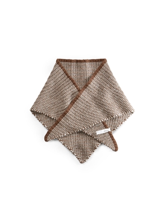 Aiayu Tony Wool Scarf Mix Brown Sugar