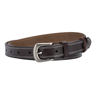 Plissé Copenhagen Allee Belt One Size Dark Brown