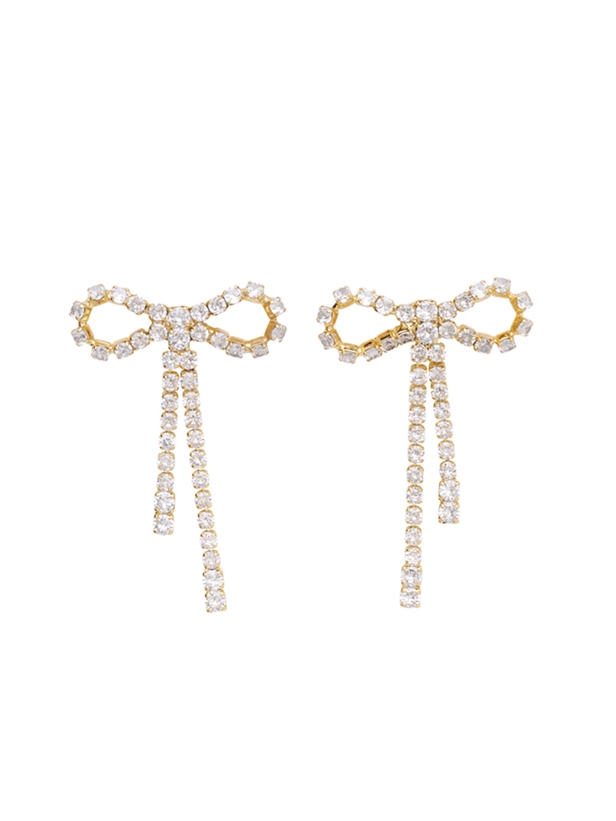 Pico Arco Large Crystal Studs